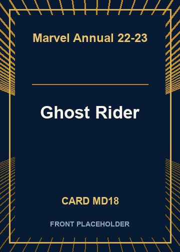 Ghost Rider card thumbnail