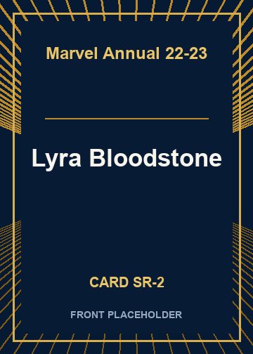 Lyra Bloodstone card thumbnail