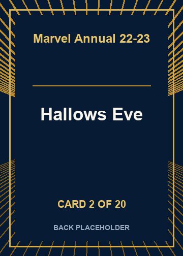 Hallows Eve back card image