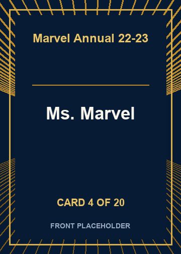 Ms. Marvel card thumbnail