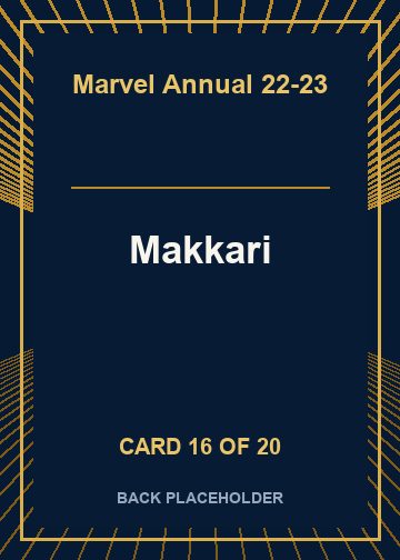 Makkari back card image