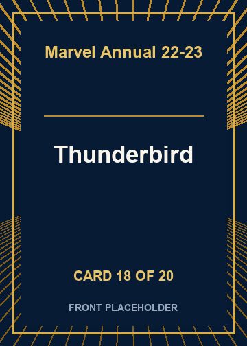 Thunderbird card thumbnail