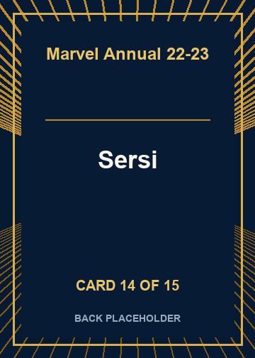 Sersi back card image