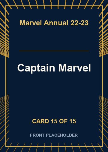 Captain Marvel card thumbnail