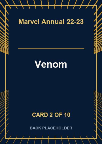 Venom back card image