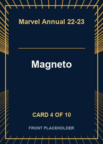 Magneto card thumbnail