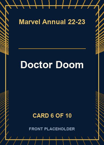 Doctor Doom card thumbnail