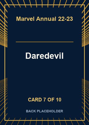 Daredevil back card image