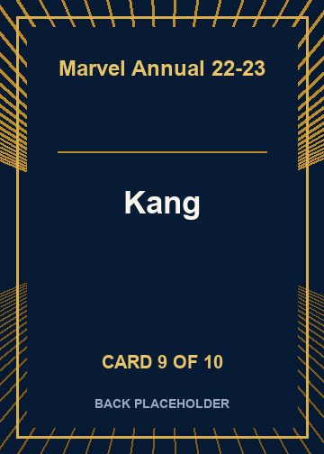 Kang back card image