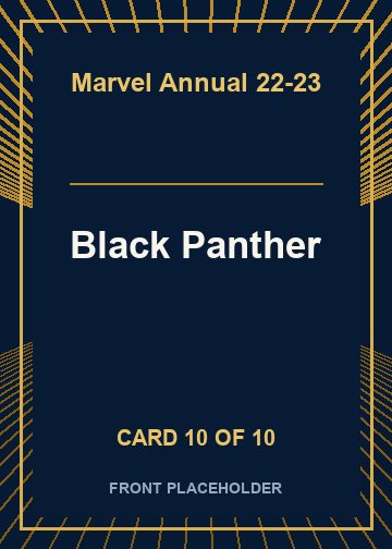 Black Panther card thumbnail