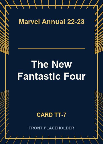 The New Fantastic Four card thumbnail