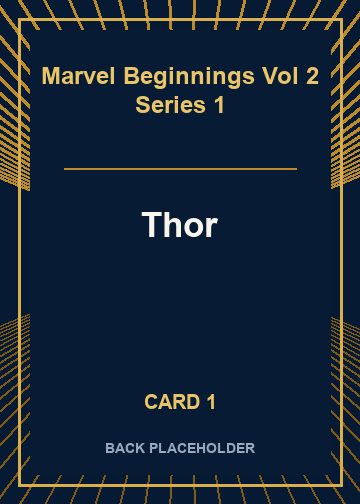 Thor back card image