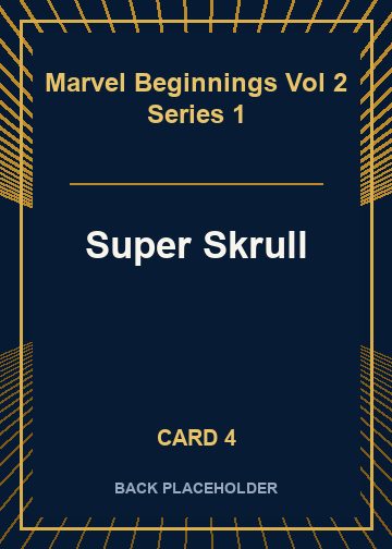 Super Skrull back card image