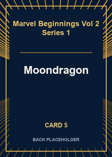 Moondragon back card image