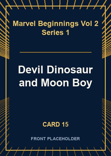 Devil Dinosaur and Moon Boy card thumbnail