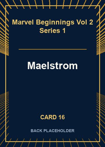 Maelstrom back card image