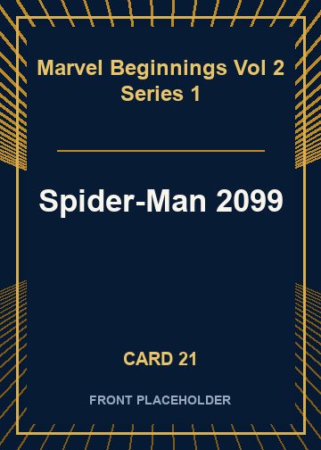 Spider-Man 2099 card thumbnail