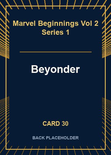 Beyonder back card image