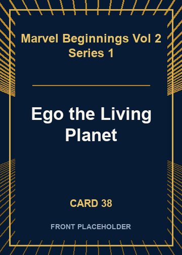 Ego the Living Planet card thumbnail
