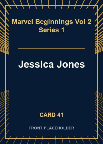 Jessica Jones card thumbnail