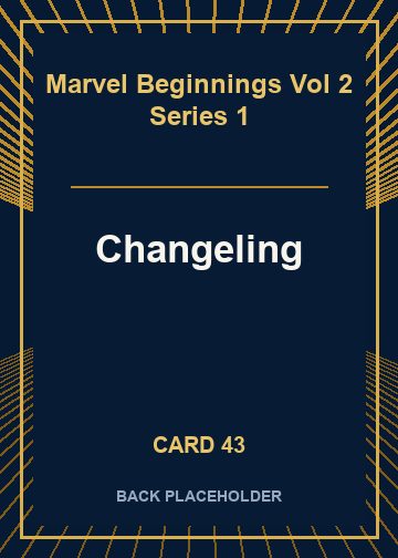Changeling back card image