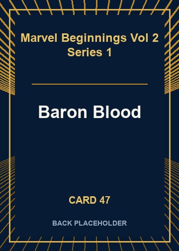 Baron Blood back card image