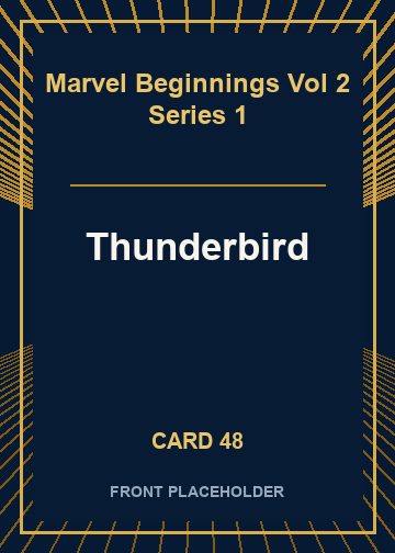 Thunderbird card thumbnail