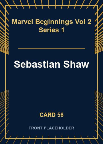 Sebastian Shaw card thumbnail