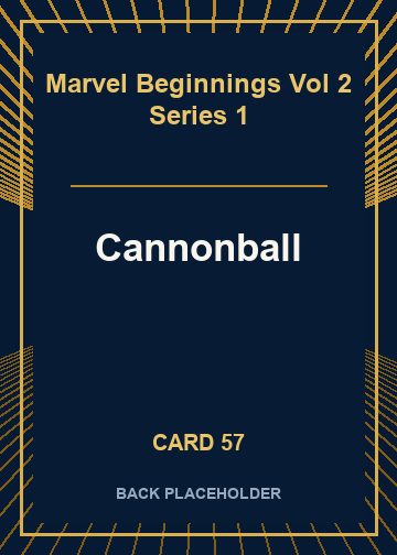 Cannonball back card image