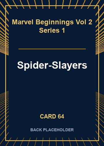 Spider-Slayers back card image