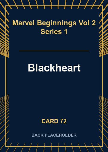 Blackheart back card image