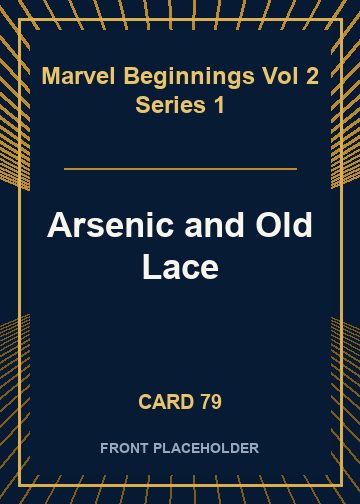 Arsenic and Old Lace card thumbnail