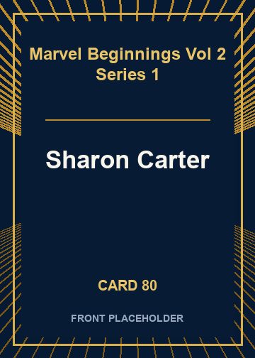 Sharon Carter card thumbnail