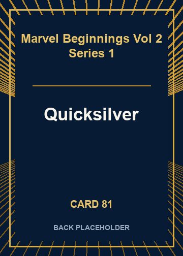 Quicksilver back card image