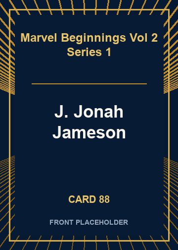J. Jonah Jameson card thumbnail