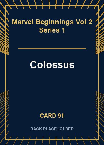 Colossus back card image