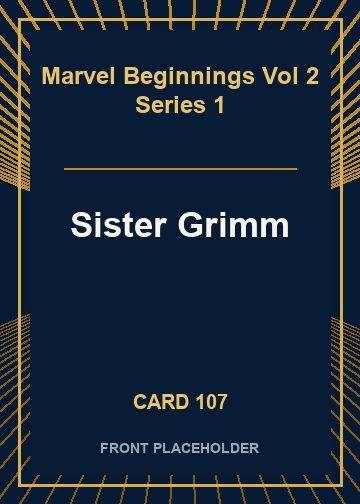 Sister Grimm card thumbnail
