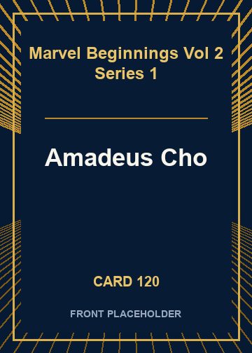 Amadeus Cho card thumbnail