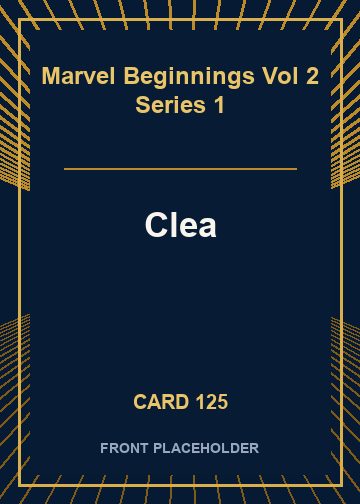 Clea front card image