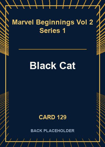 Black Cat back card image