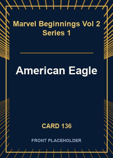 American Eagle front card image