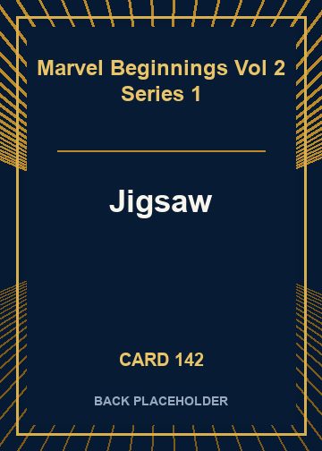 Jigsaw back card image