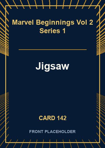 Jigsaw front card image