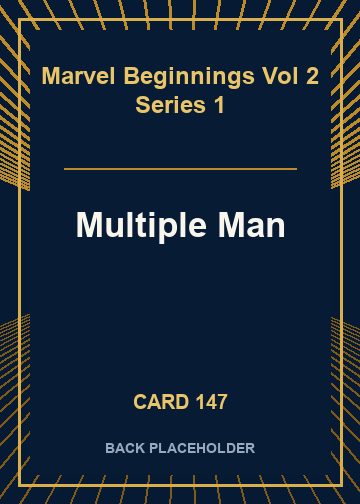 Multiple Man back card image