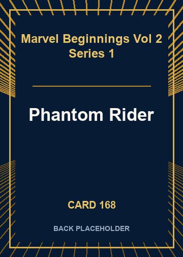 Phantom Rider back card image
