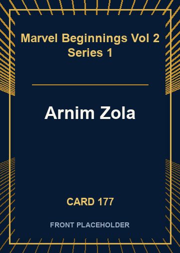 Arnim Zola card thumbnail