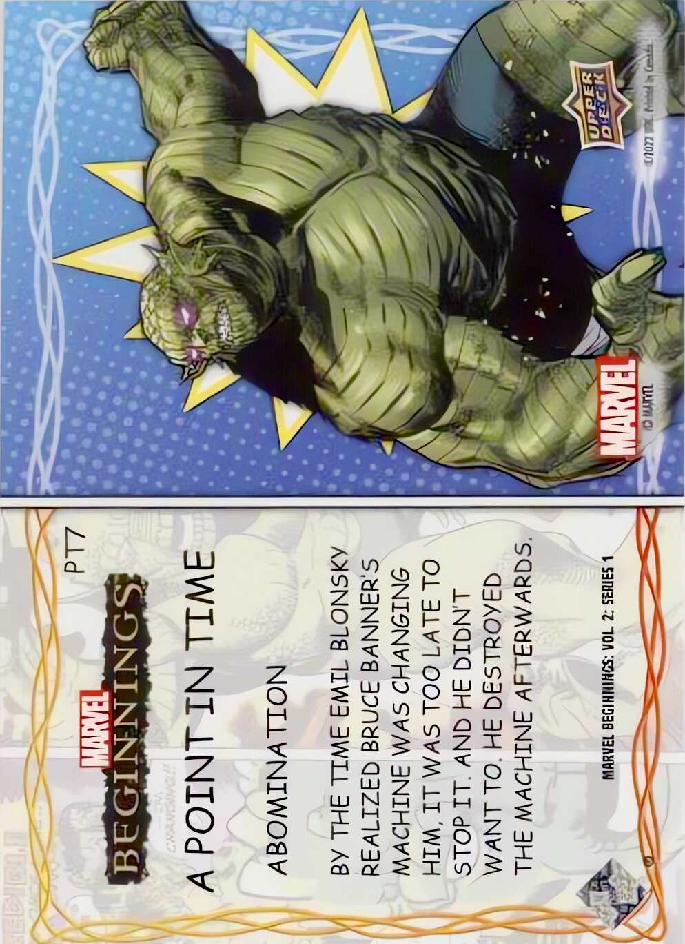 Abomination back card image