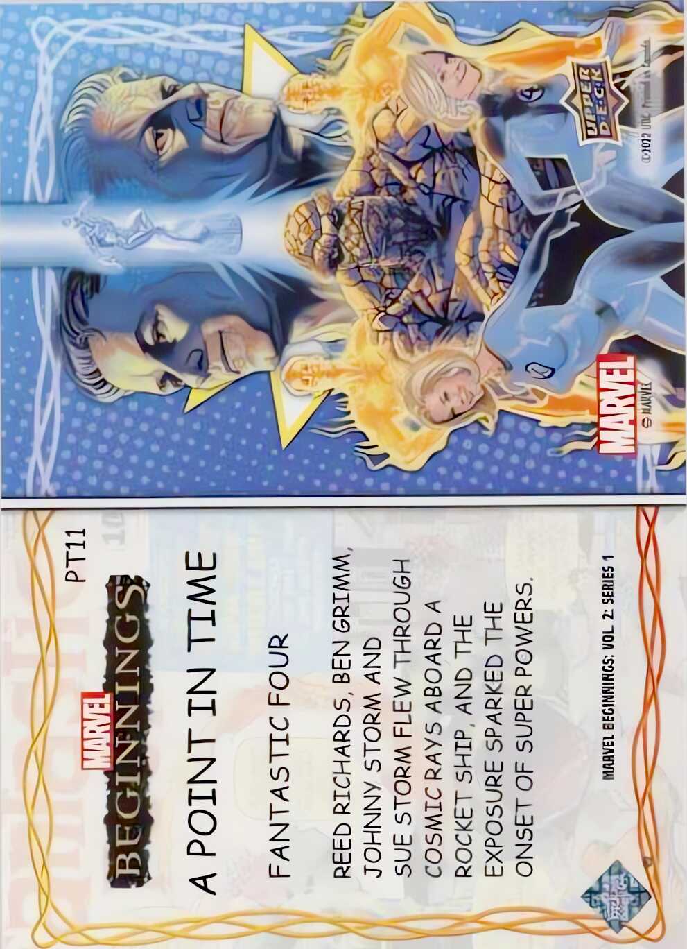Fantastic Four back card image