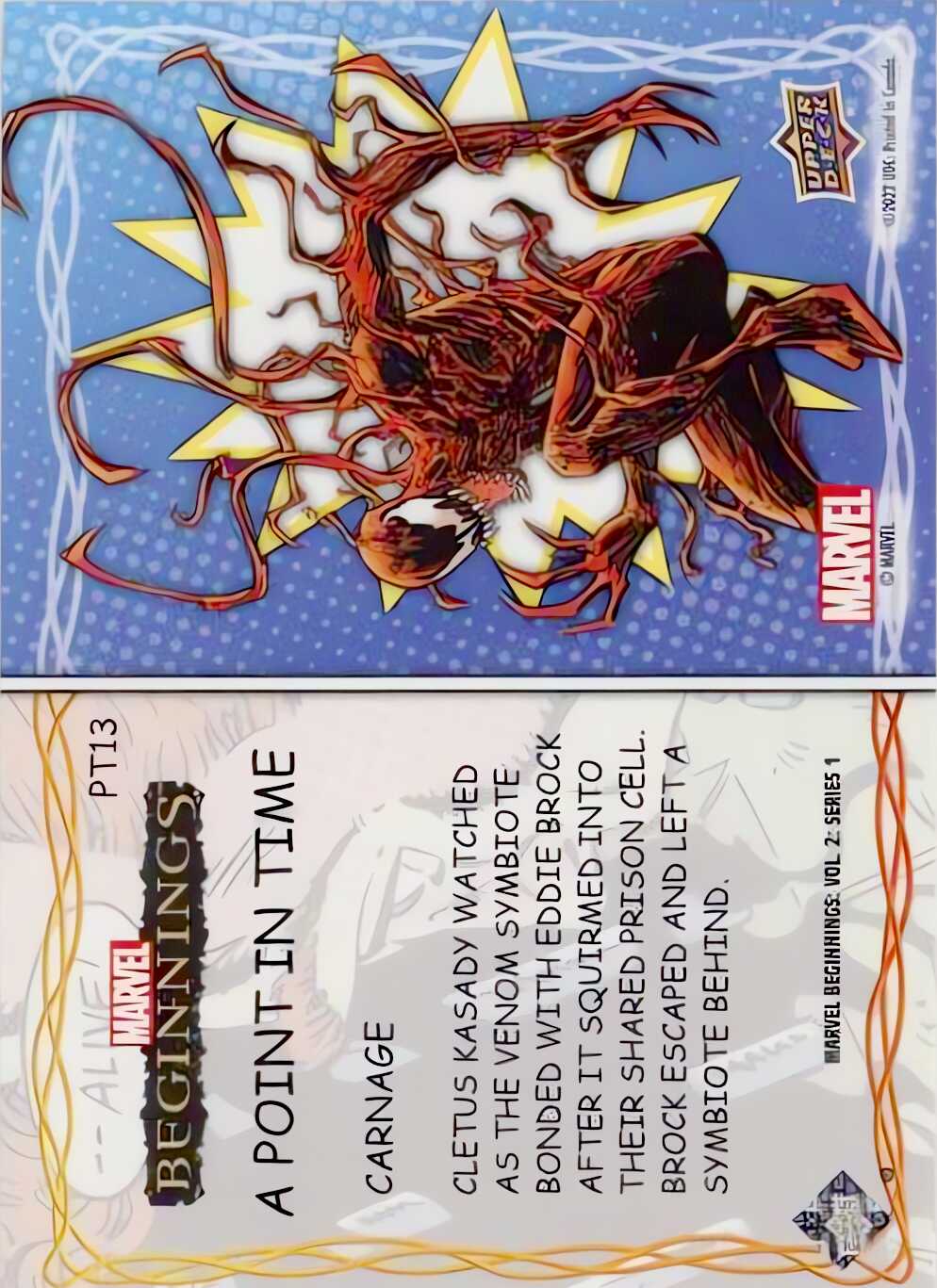 Carnage back card image