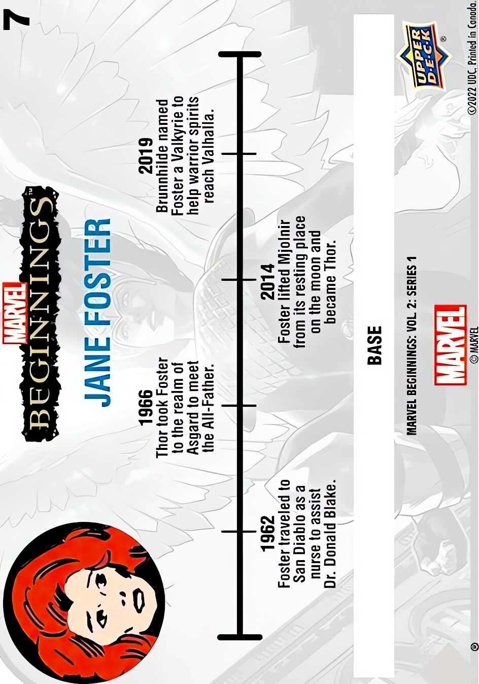 Jane Foster back artwork